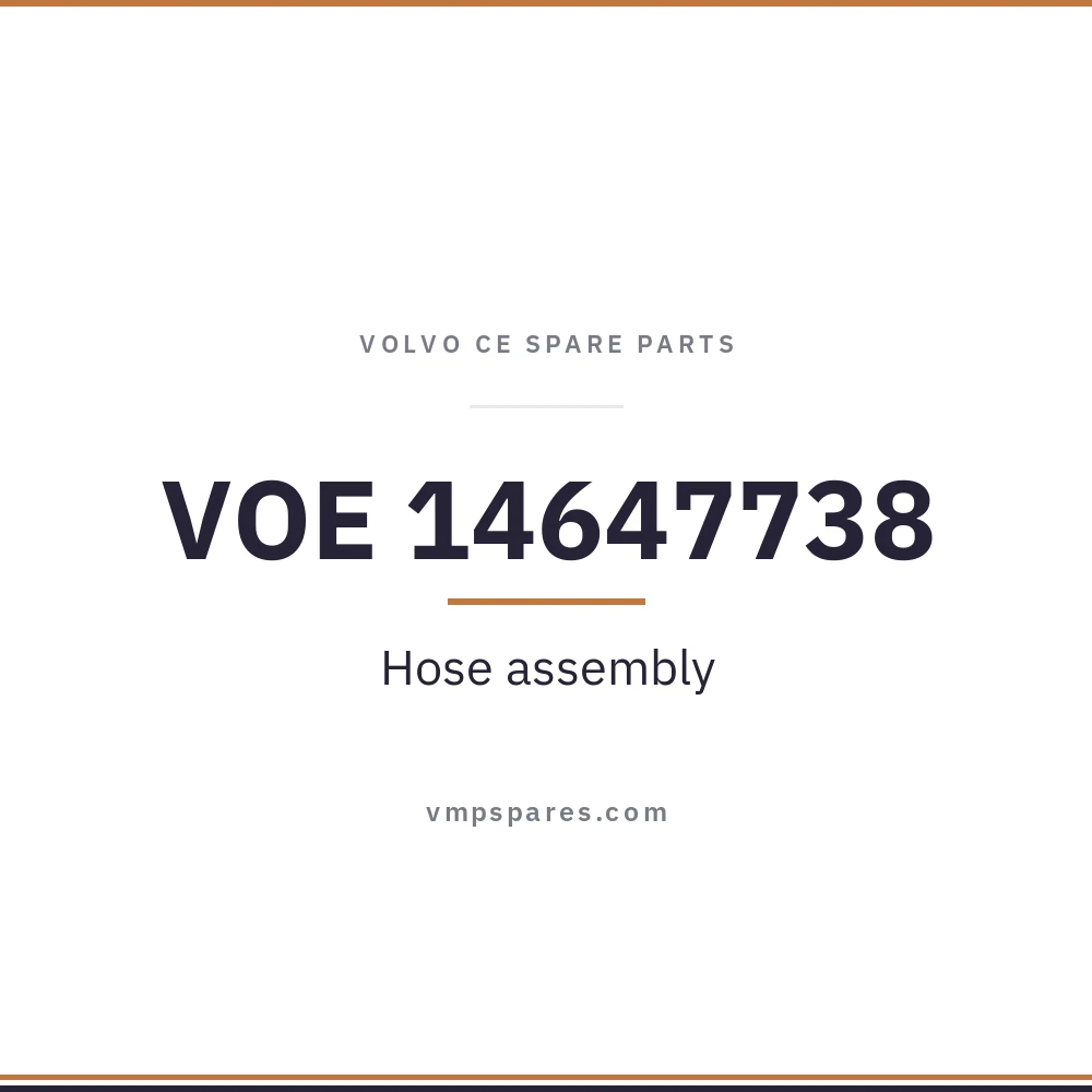 VOE 14647738 – Hose assembly