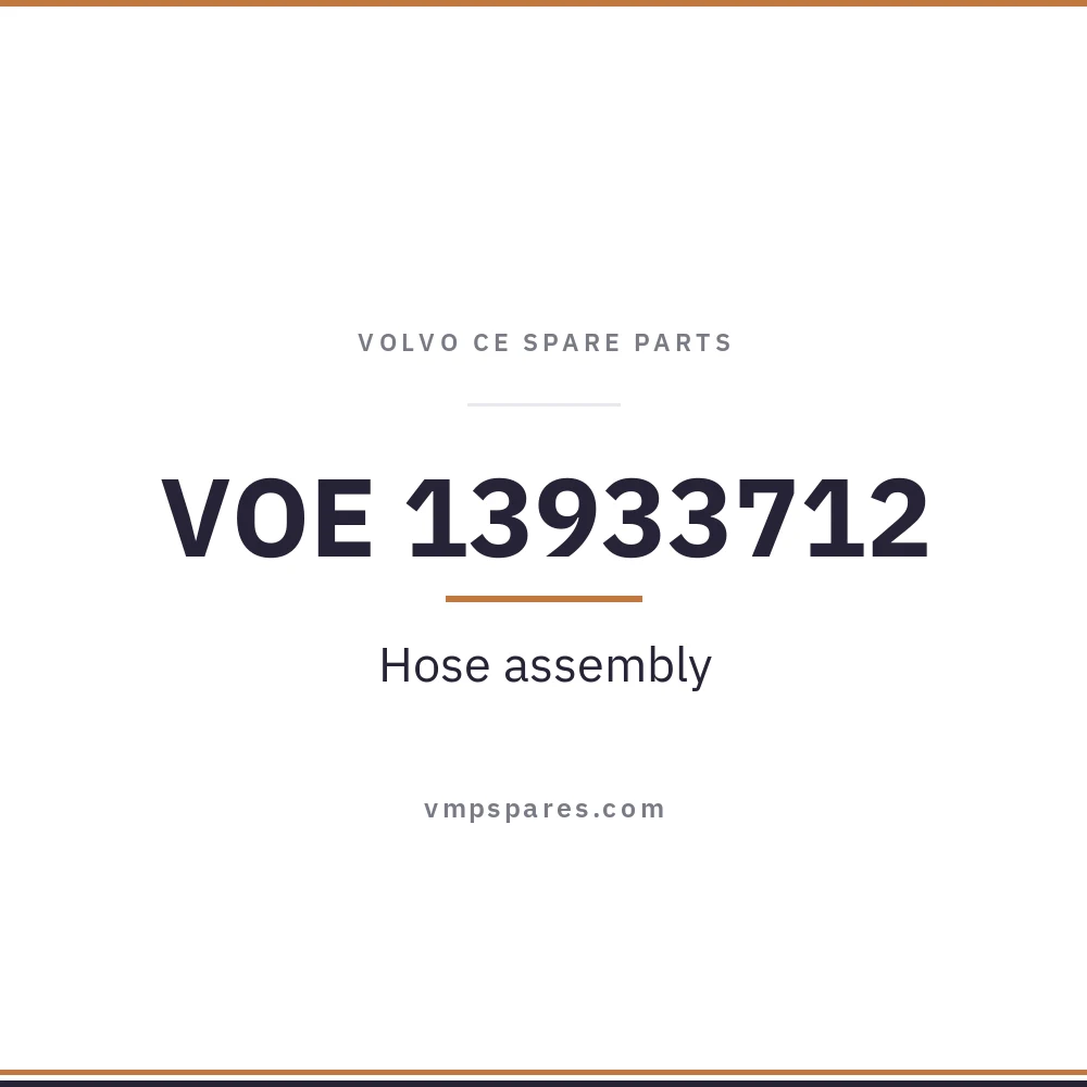 VOE 13933712 – Hose assembly