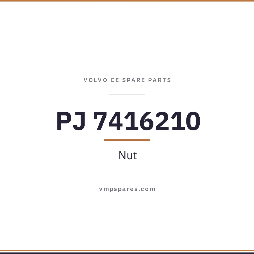 PJ 7416210 – Nut