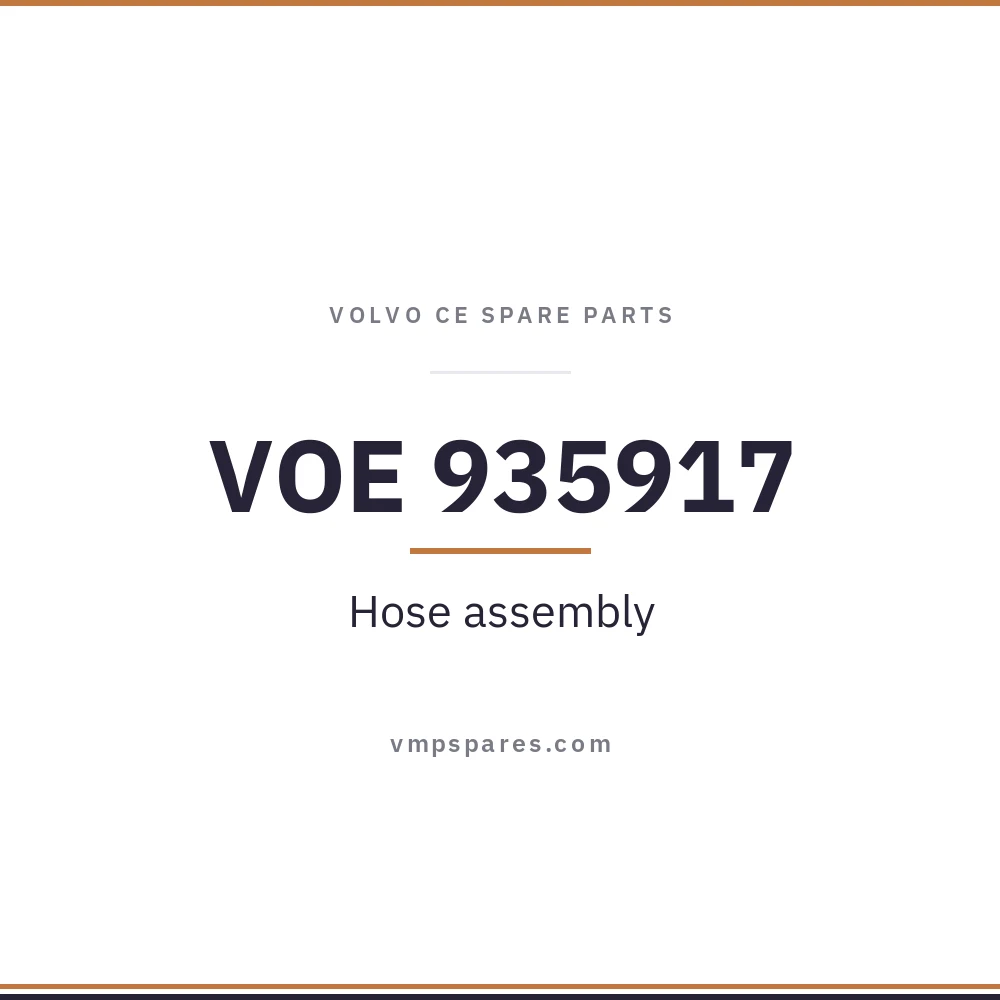 VOE 935917 – Hose assembly