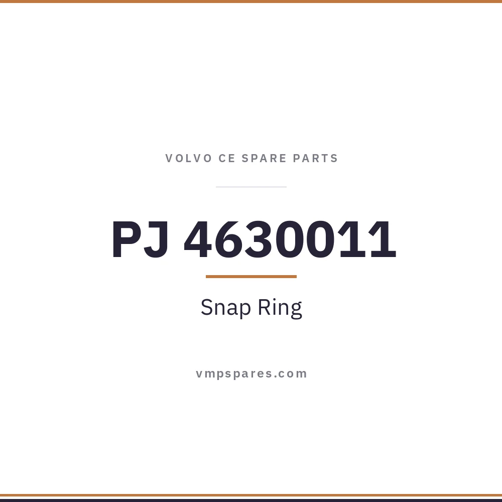 PJ 4630011 – Snap Ring