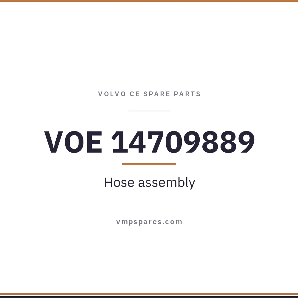 VOE 14709889 – Hose assembly