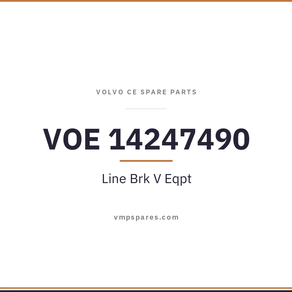 VOE 14247490 – Line Brk V Eqpt