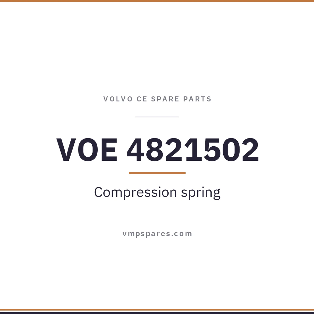 VOE 4821502 – Compression spring