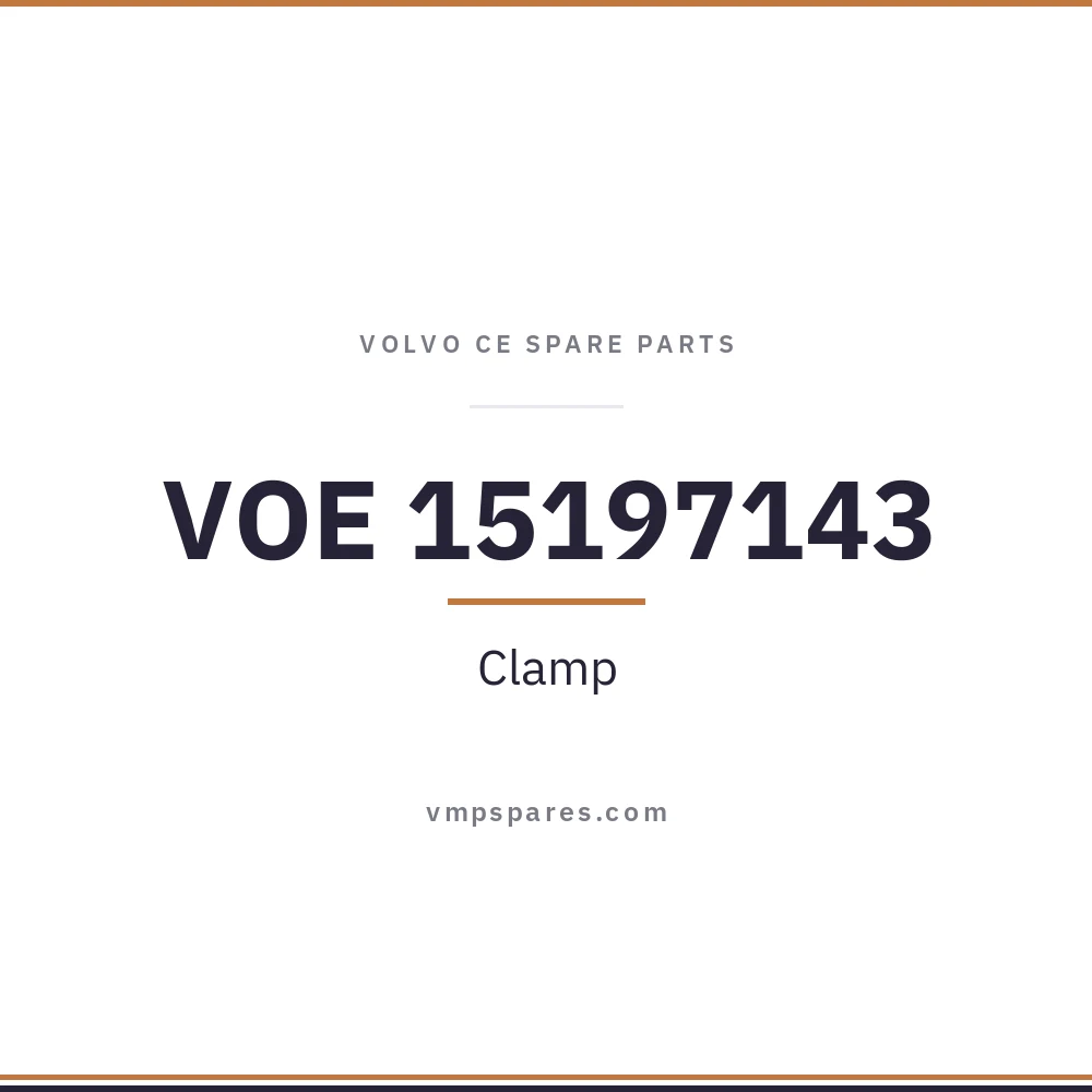 VOE 15197143 – Clamp