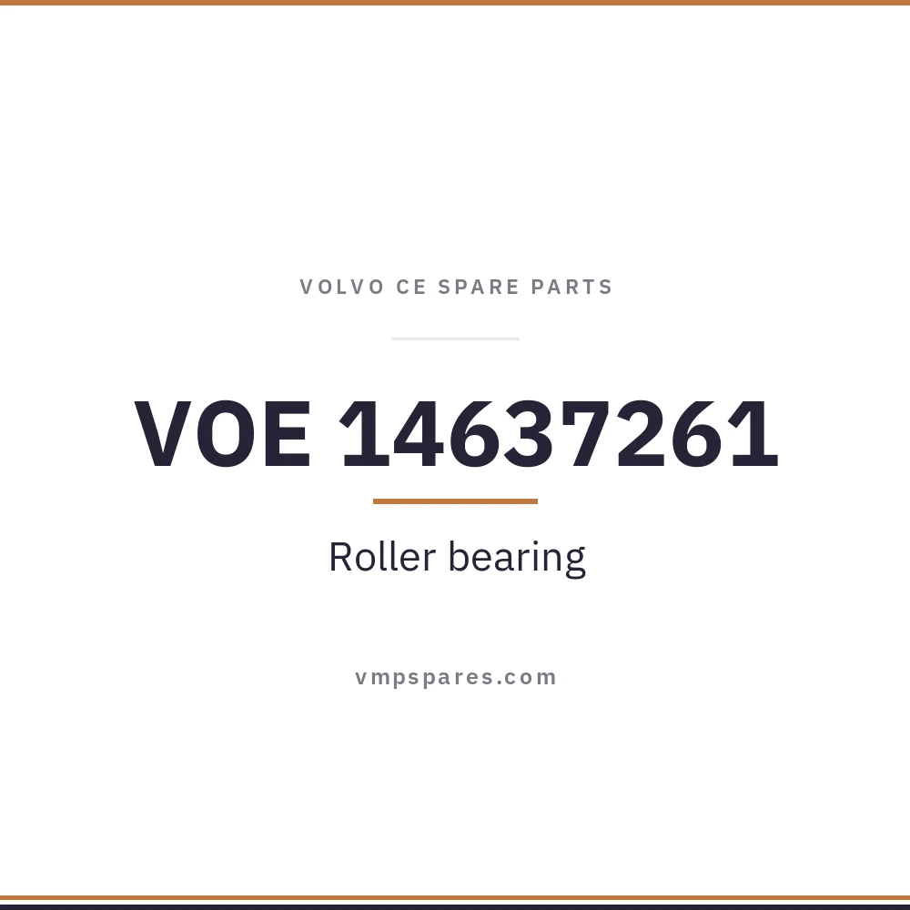 VOE 14637261 – Roller bearing