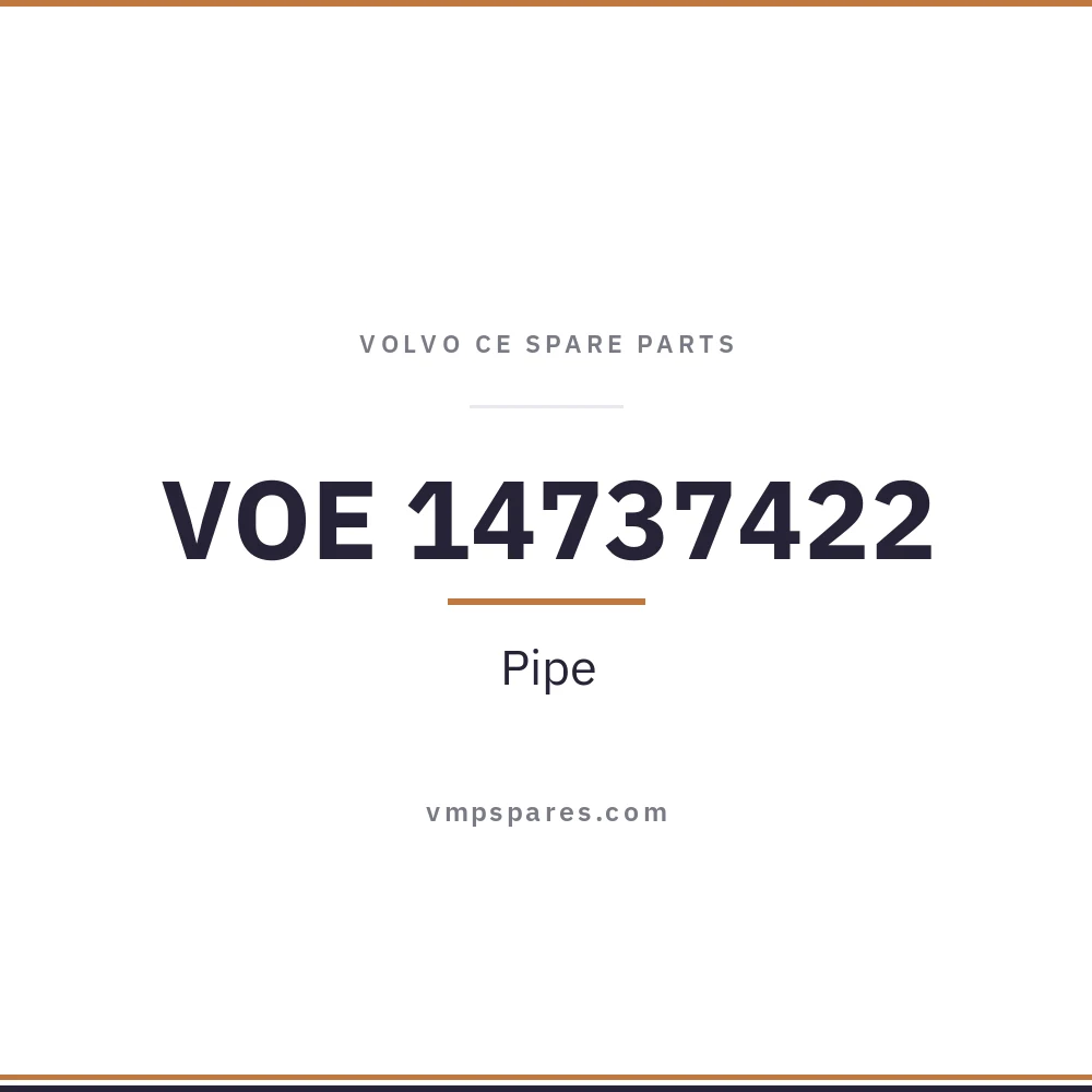 VOE 14737422 – Pipe
