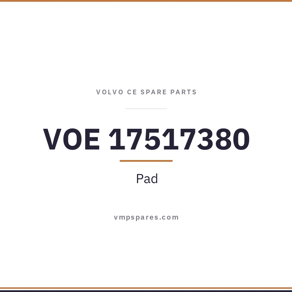 VOE 17517380 – Pad