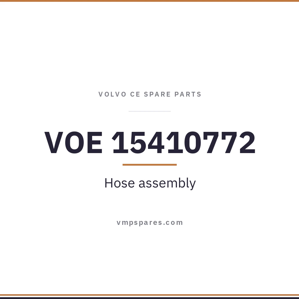 VOE 15410772 – Hose assembly