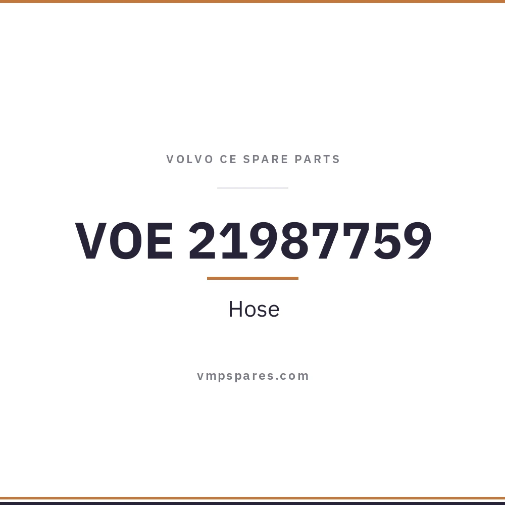 VOE 21987759 – Hose