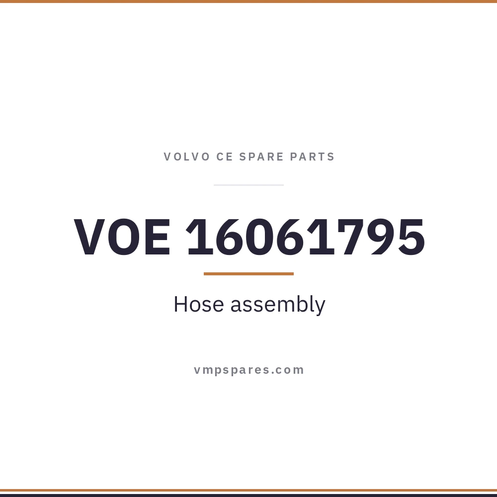 VOE 16061795 – Hose assembly