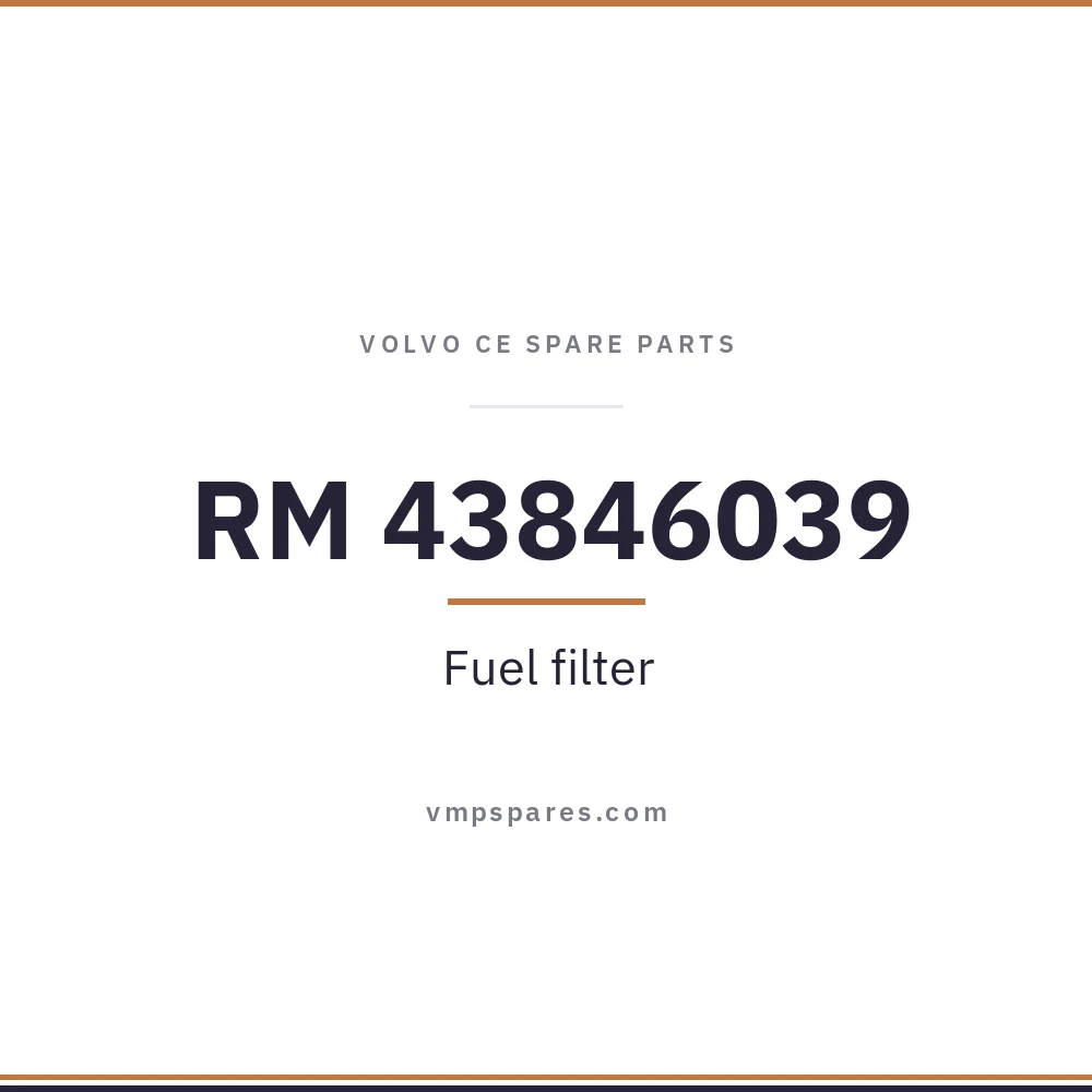 RM 43846039 – Fuel filter