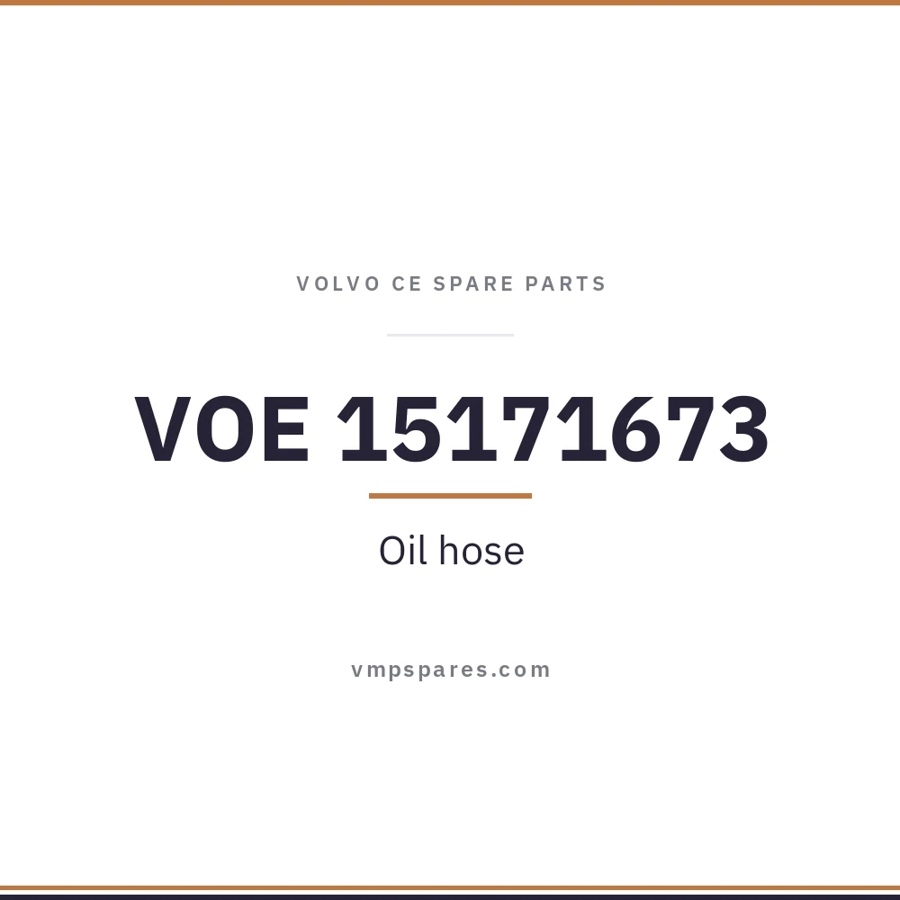 VOE 15171673 – Oil hose