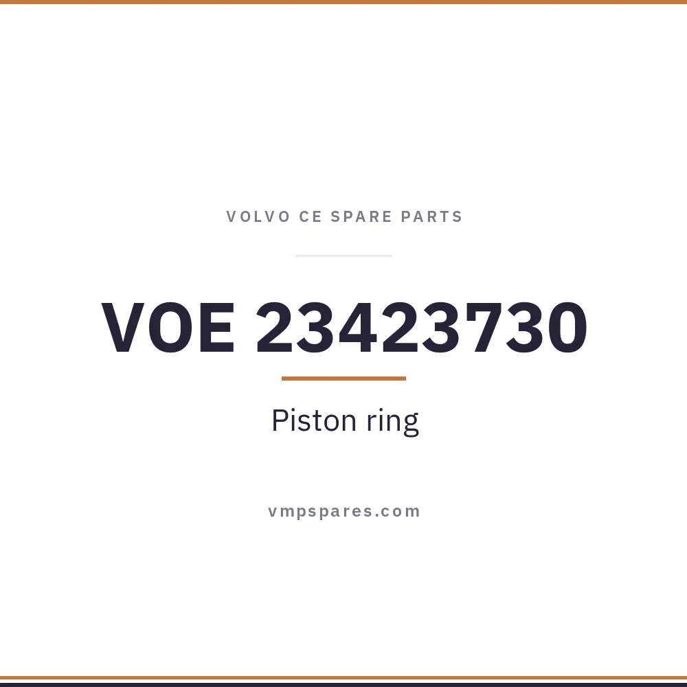 VOE 23423730 – Piston ring