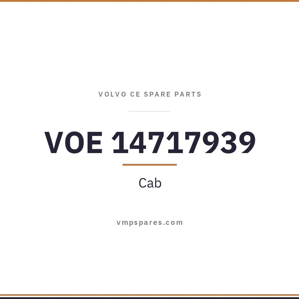 VOE 14717939 – Cab
