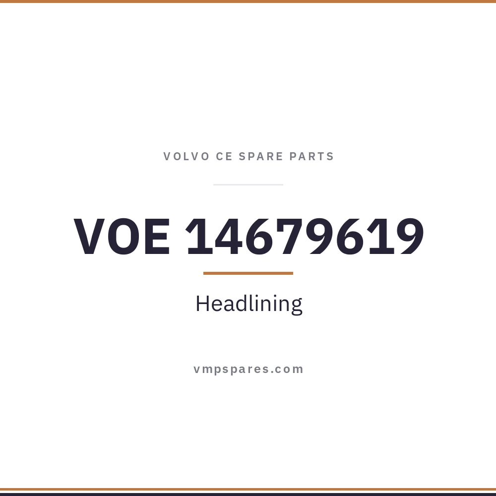 VOE 14679619 – Headlining