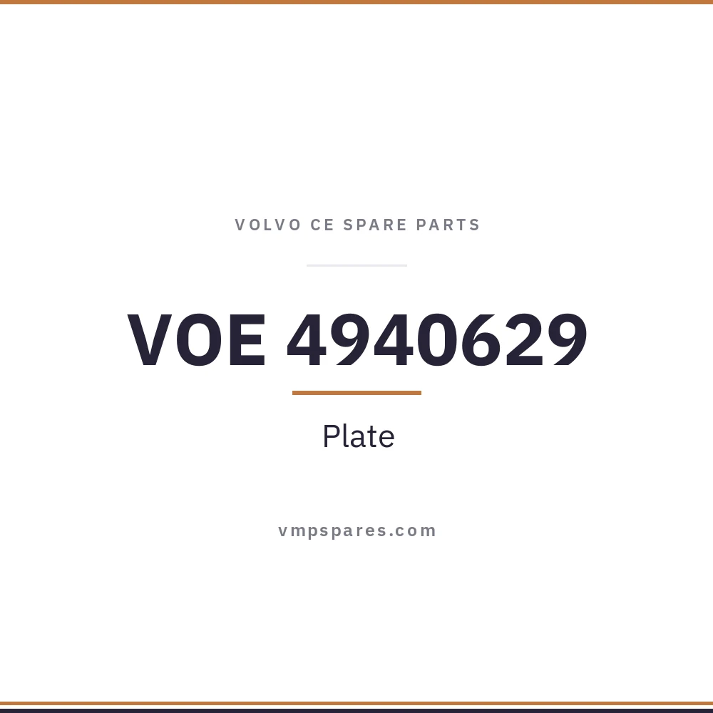 VOE 4940629 – Plate