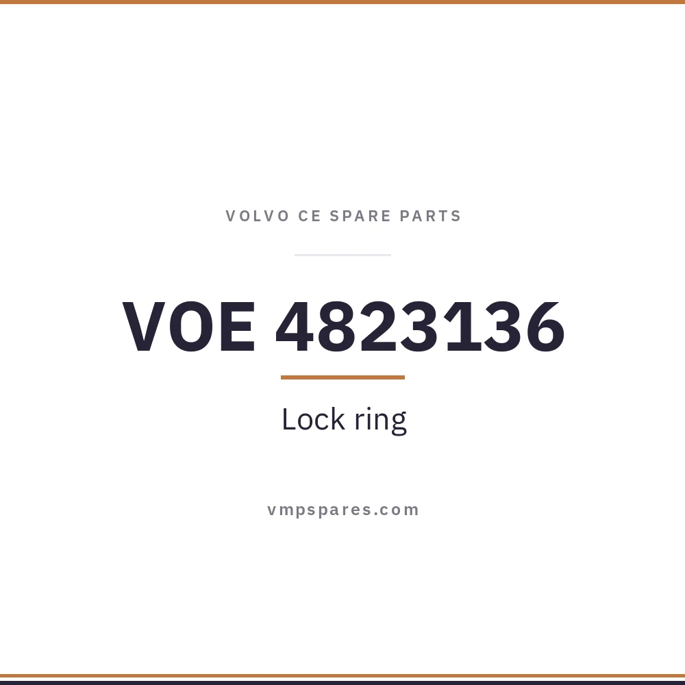 VOE 4823136 – Lock ring