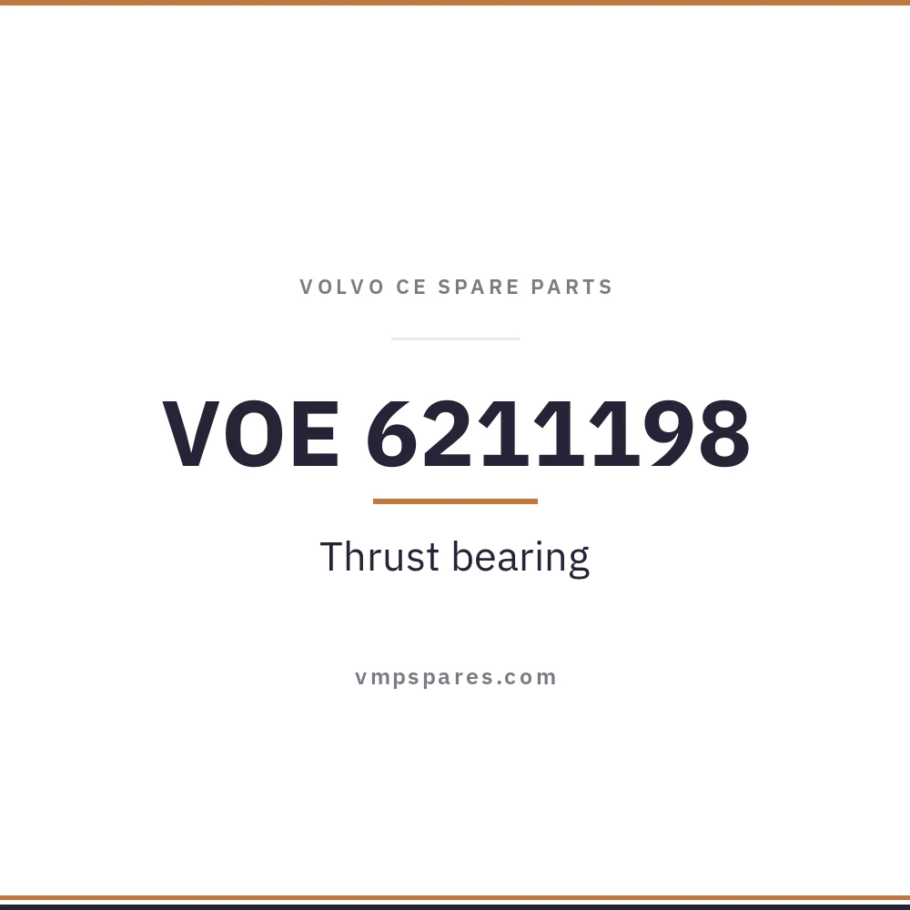 VOE 6211198 – Thrust bearing