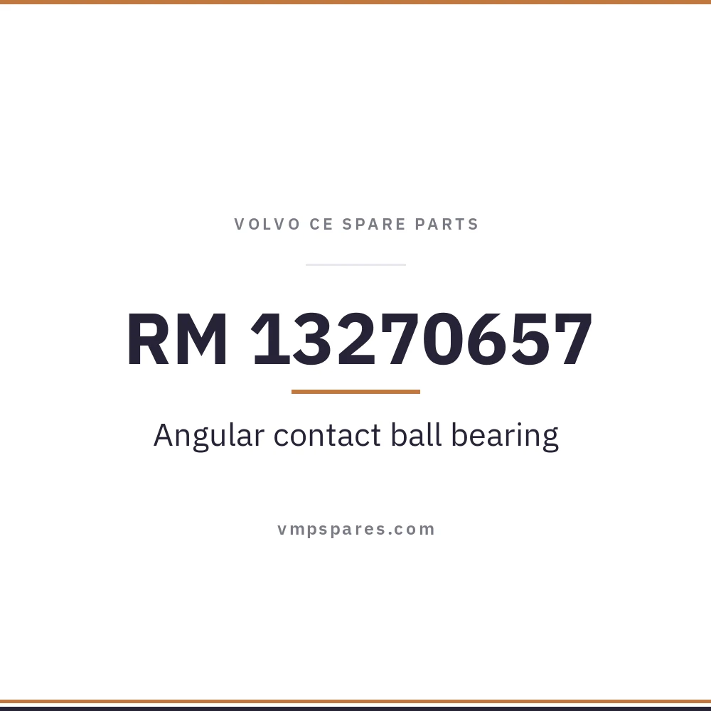 RM 13270657 – Angular contact ball bearing