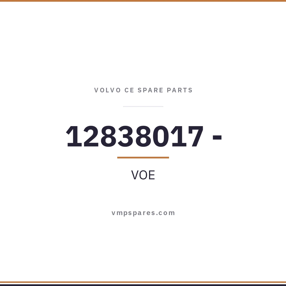 VOE 12838017 –