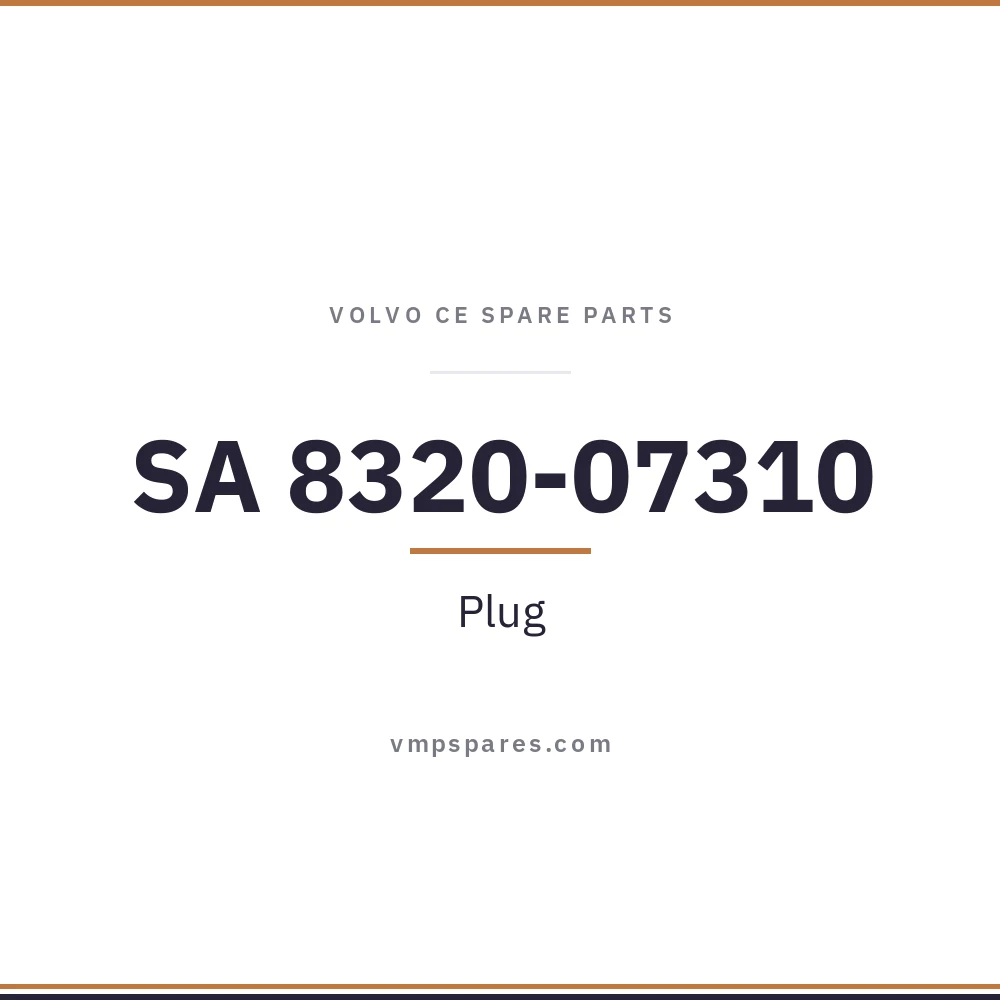 SA 8320-07310 – Plug