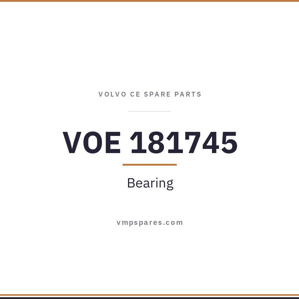 VOE 181745 – Bearing