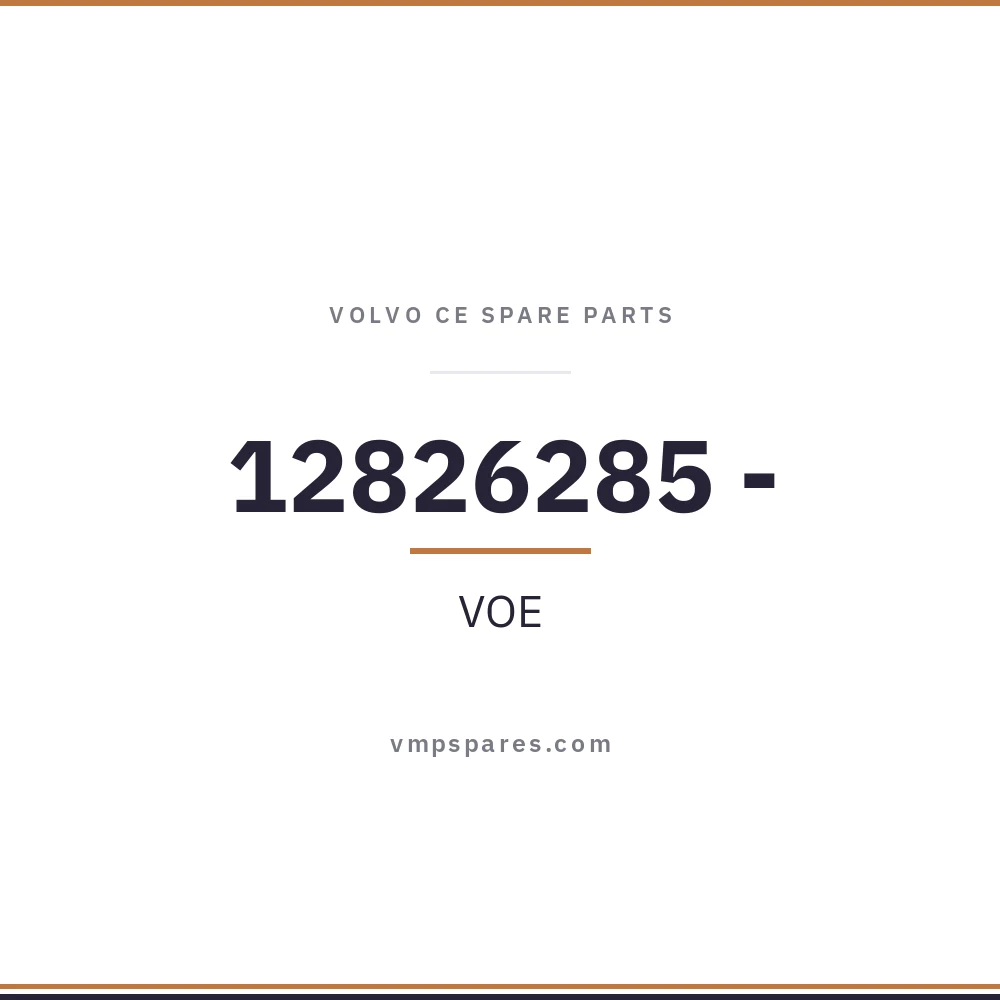 VOE 12826285 –