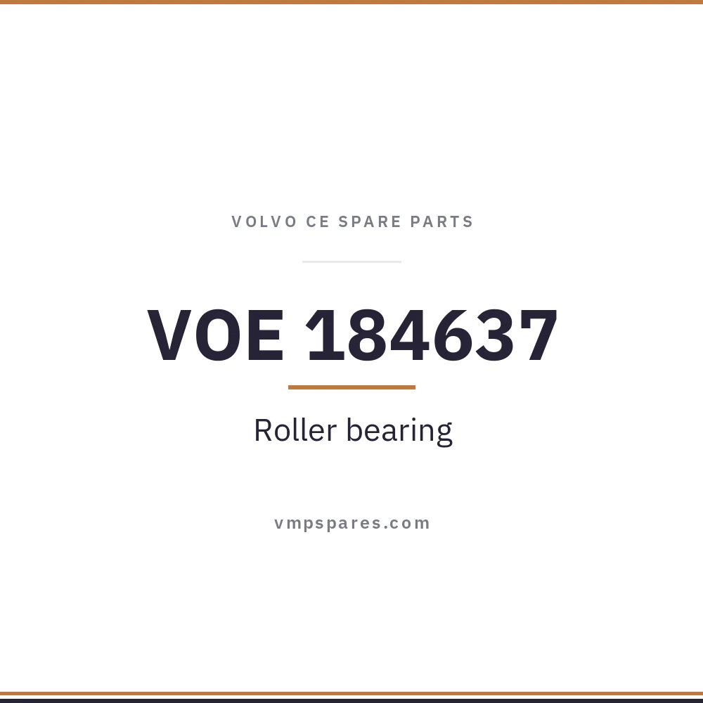 VOE 184637 – Roller bearing