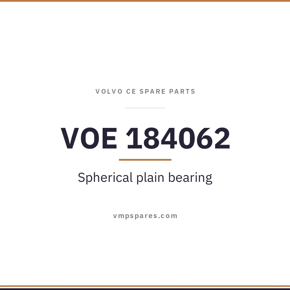 VOE 184062 – Spherical plain bearing
