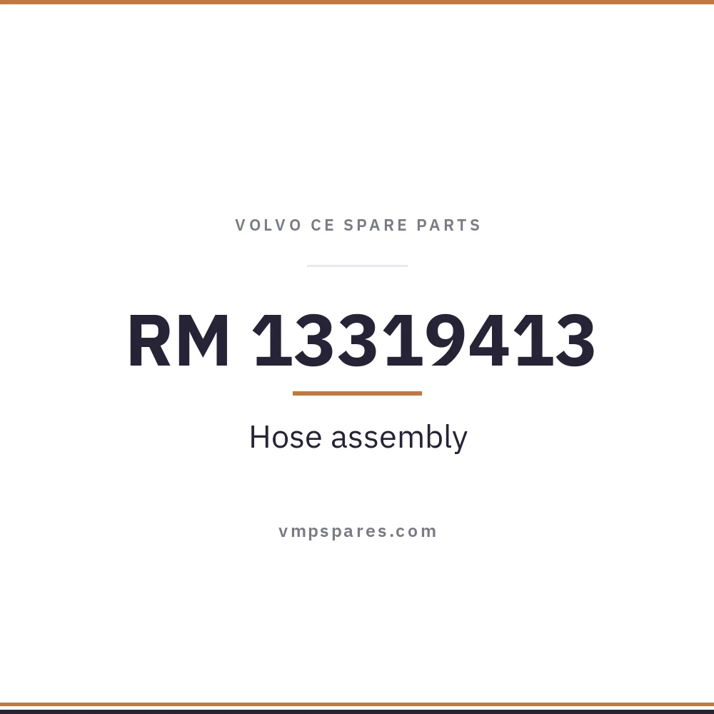 RM 13319413 – Hose assembly