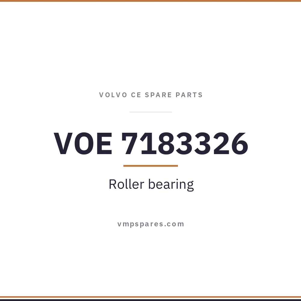 VOE 7183326 – Roller bearing