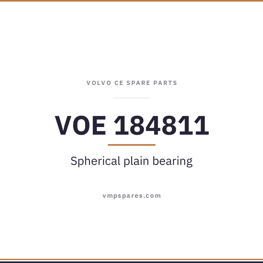 VOE 184811 – Spherical plain bearing