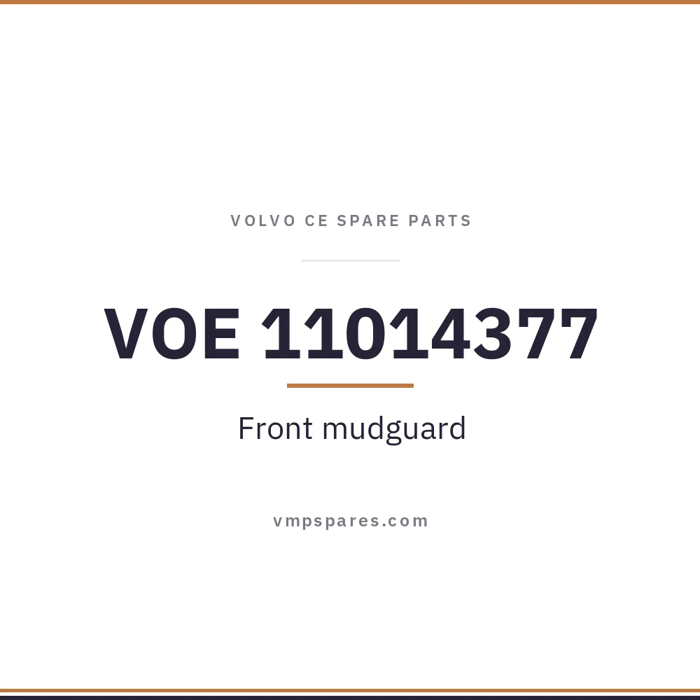 VOE 11014377 – Front mudguard