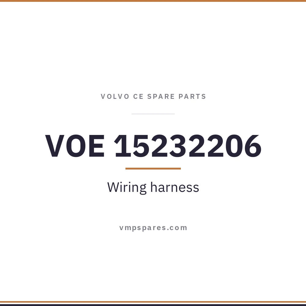 VOE 15232206 – Wiring harness