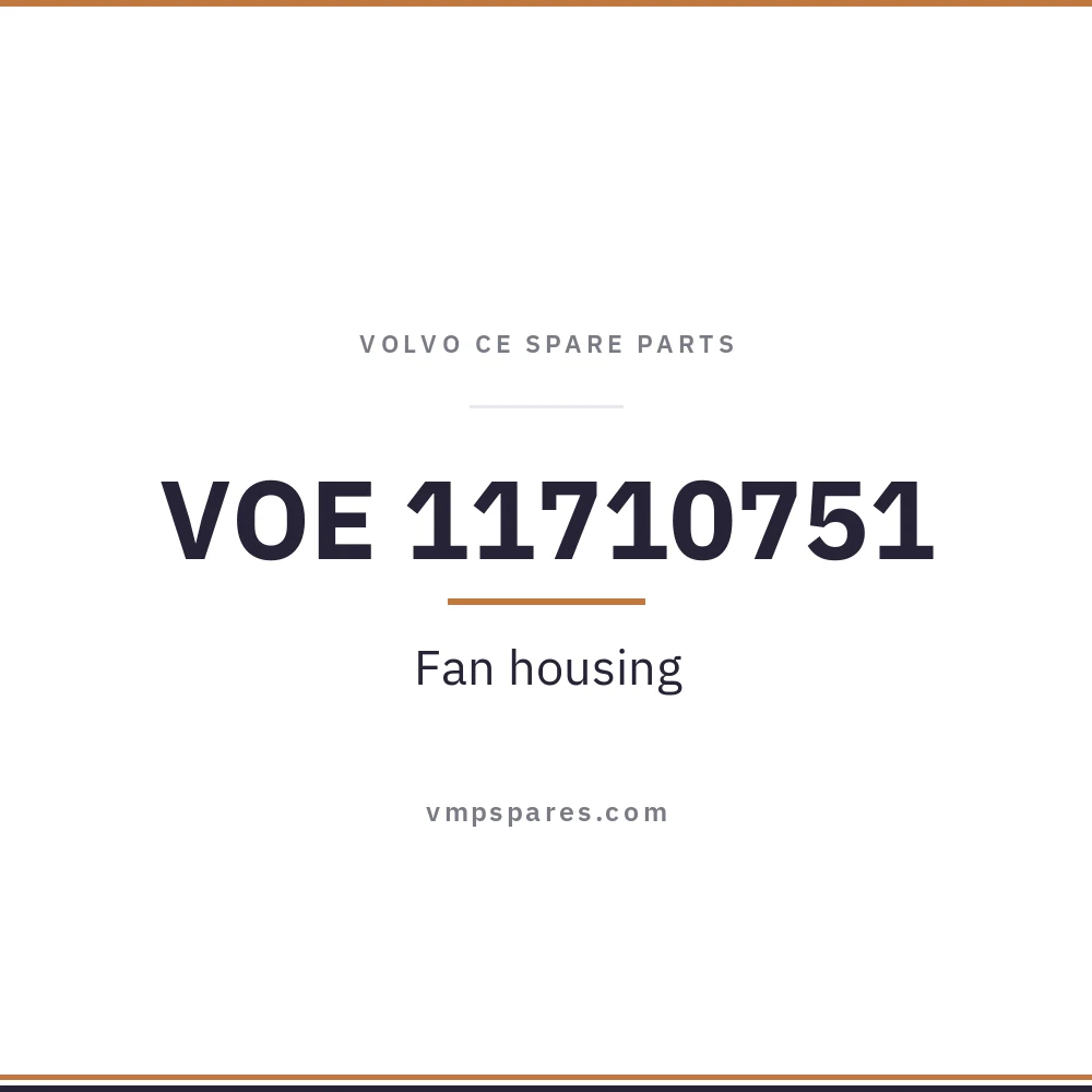 VOE 11710751 – Fan housing