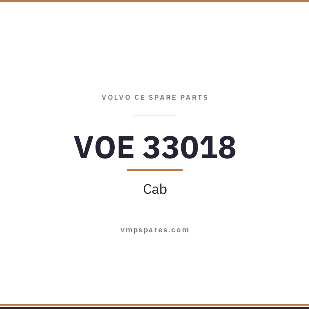 VOE 33018 – Cab
