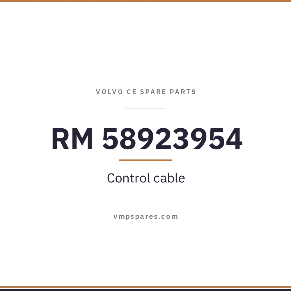 RM 58923954 – Control cable