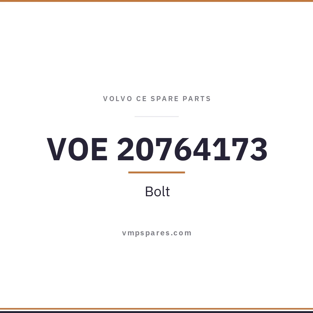 VOE 20764173 – Bolt