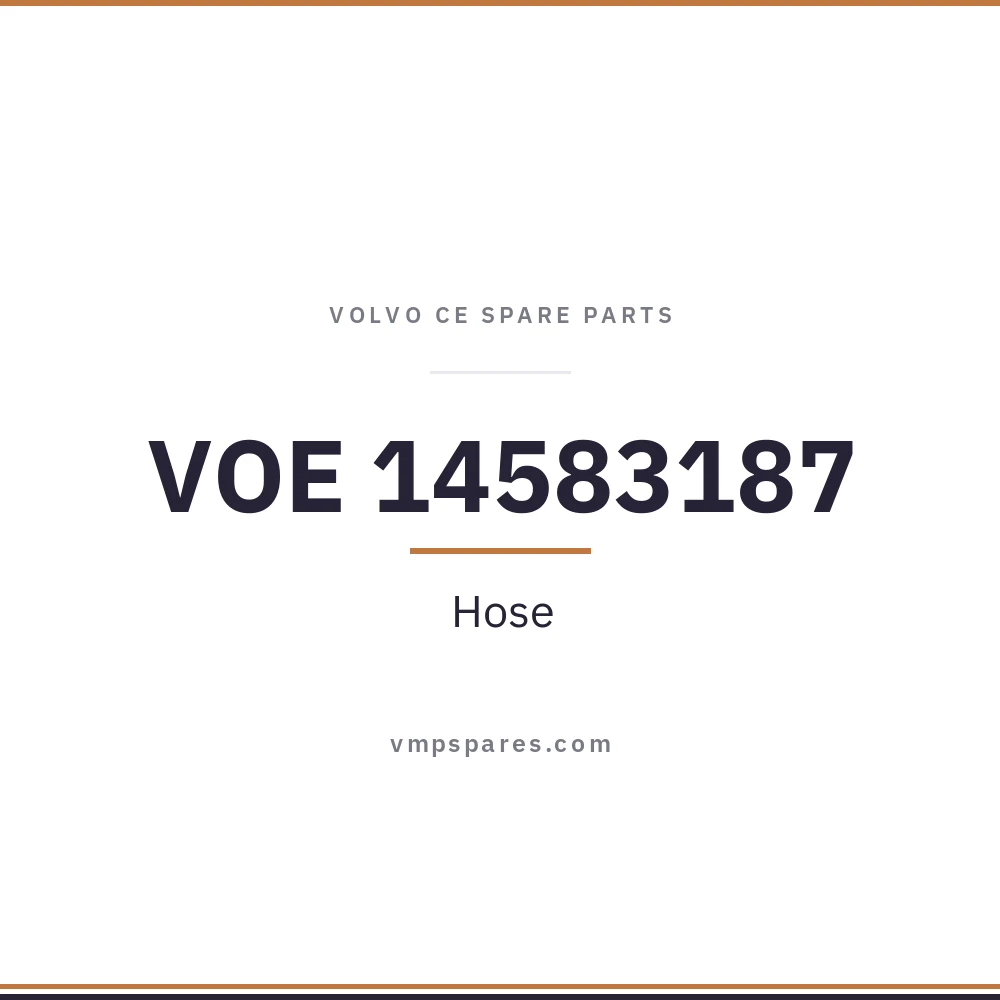 VOE 14583187 – Hose