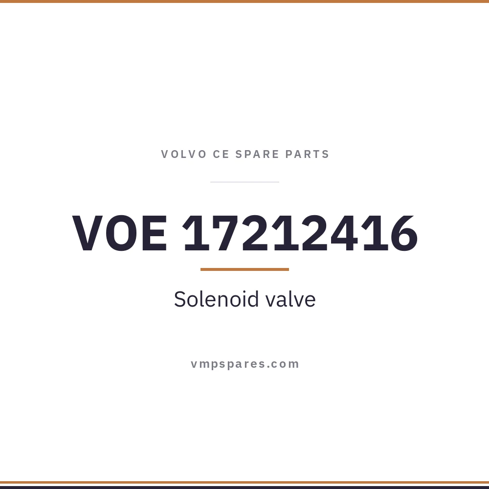 VOE 17212416 – Solenoid valve