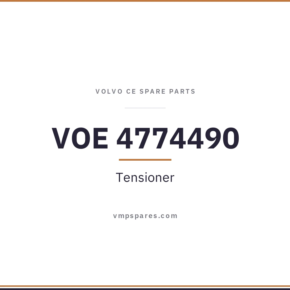 VOE 4774490 – Tensioner