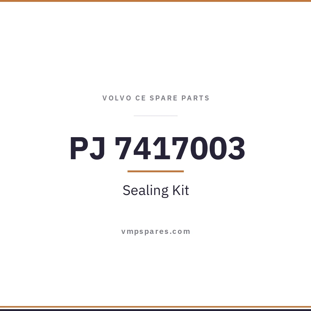 PJ 7417003 – Sealing Kit