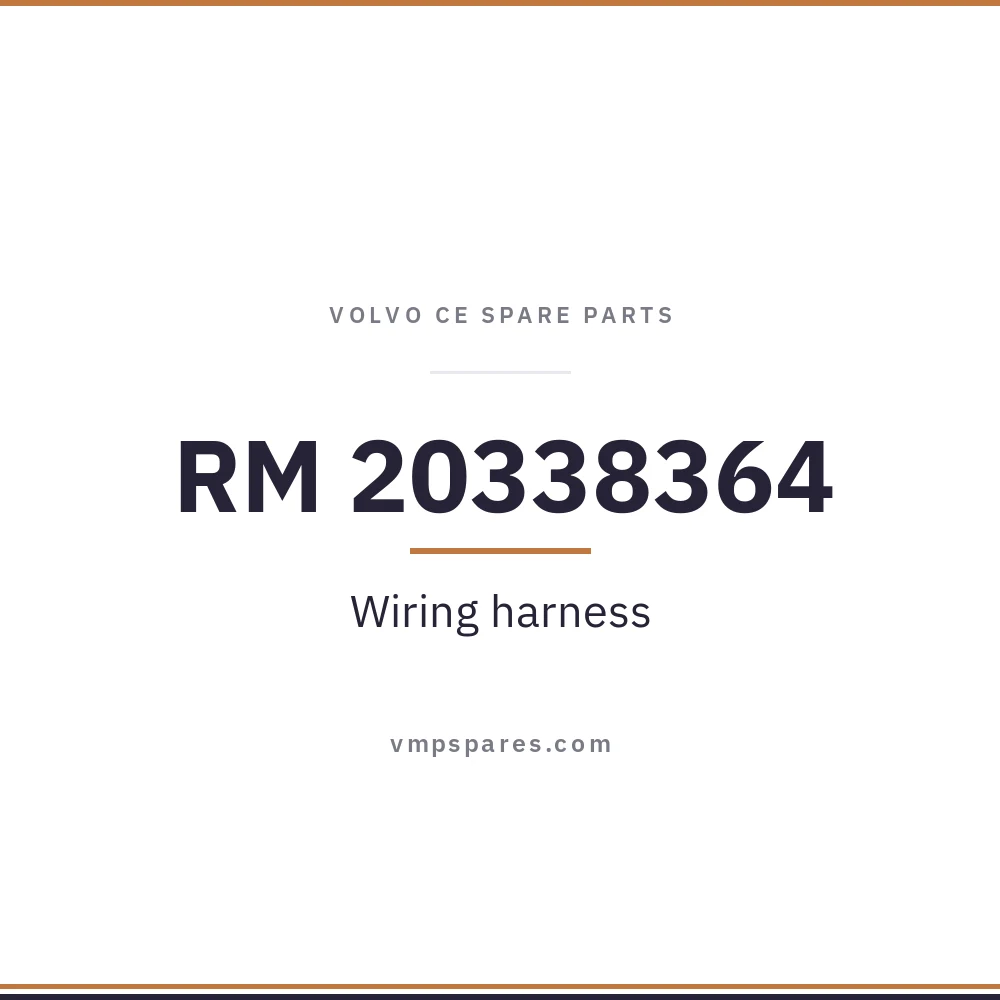 RM 20338364 – Wiring harness
