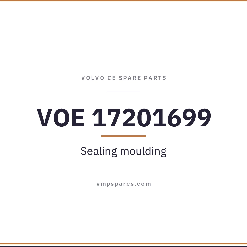 VOE 17201699 – Sealing moulding
