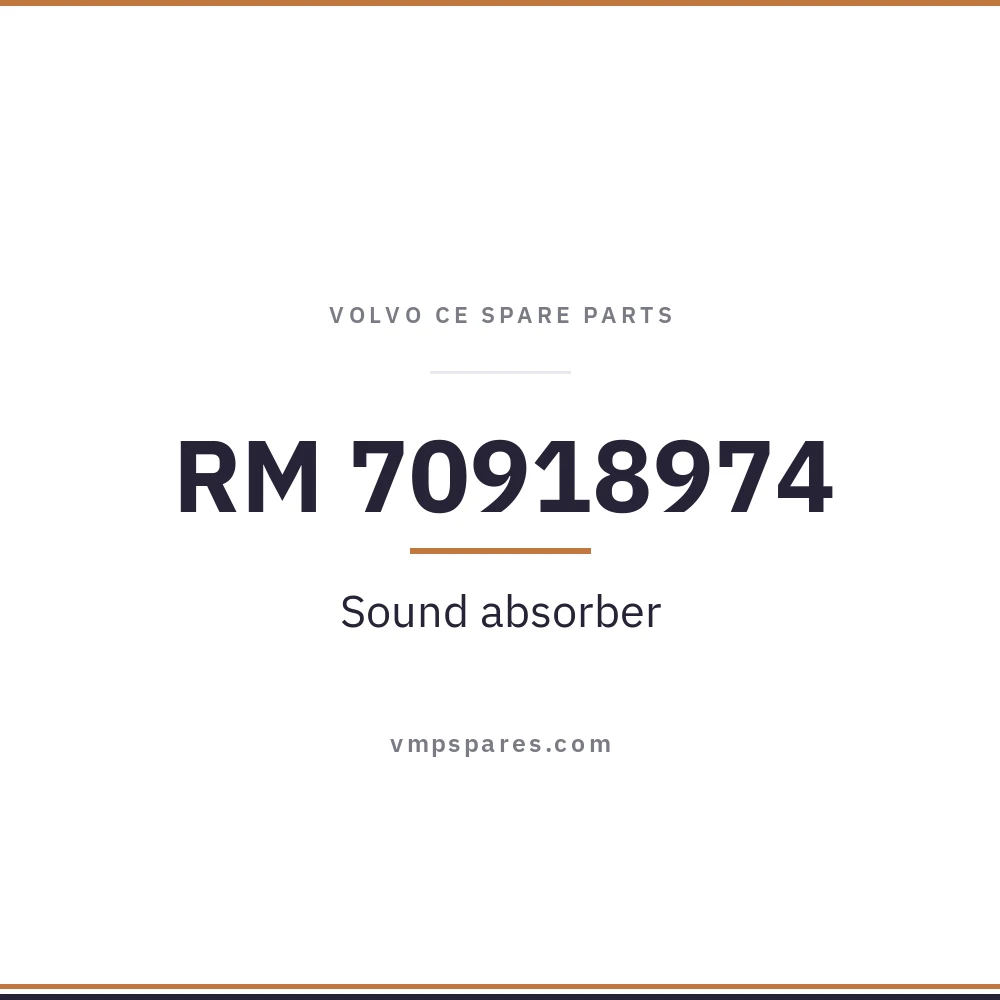RM 70918974 – Sound absorber
