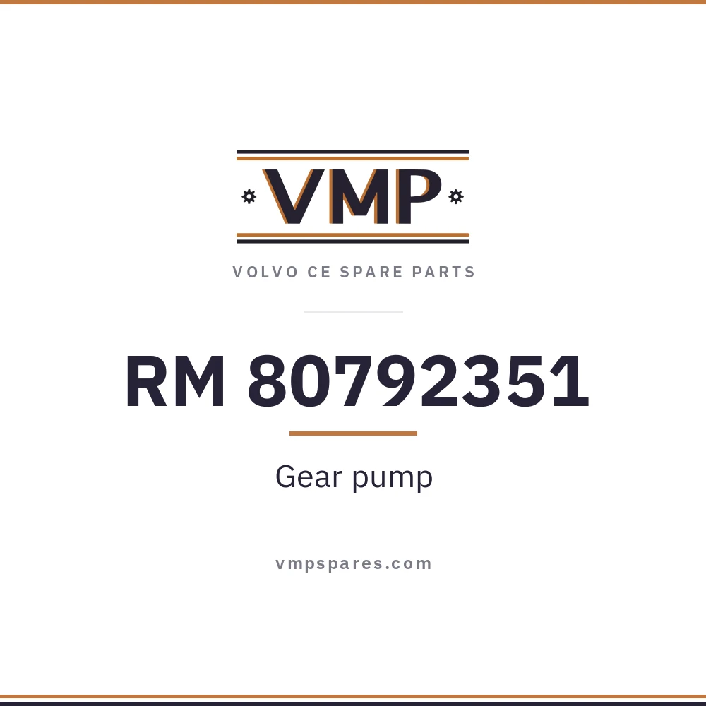 RM 80792351 – Gear pump
