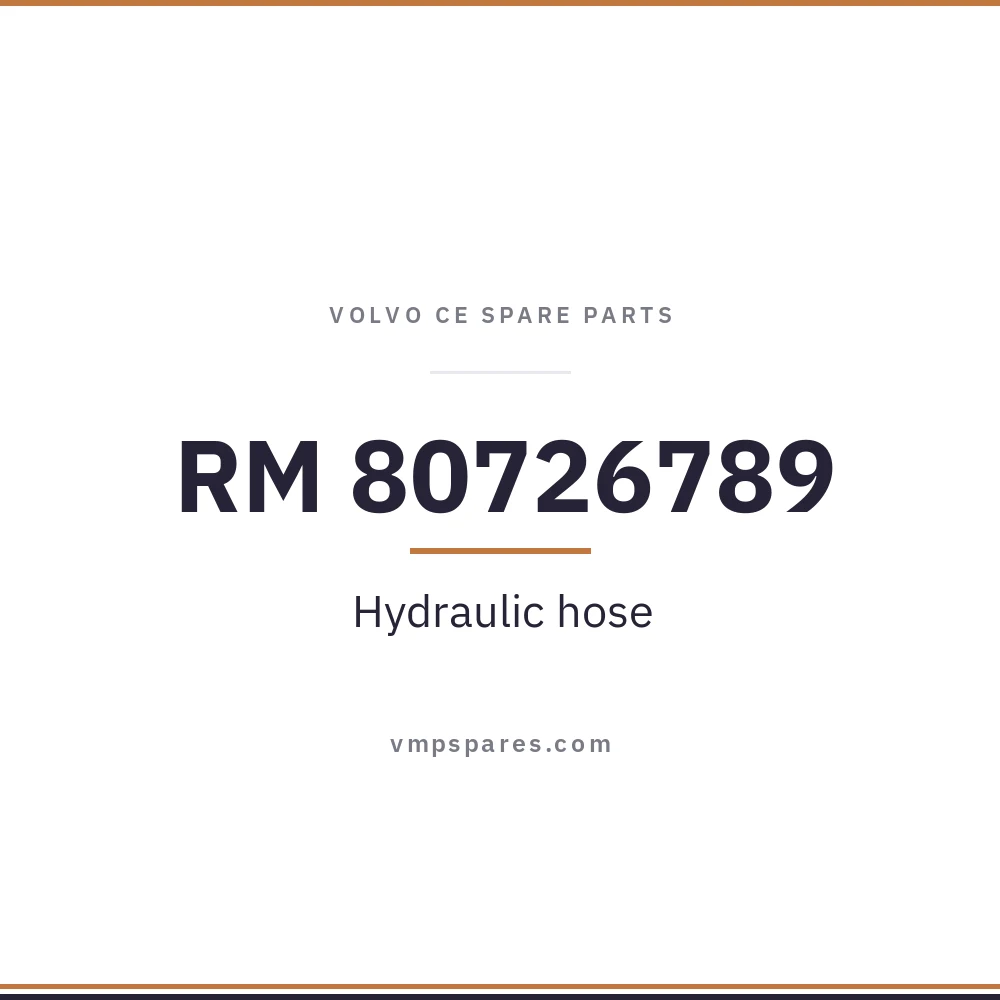 RM 80726789 – Hydraulic hose