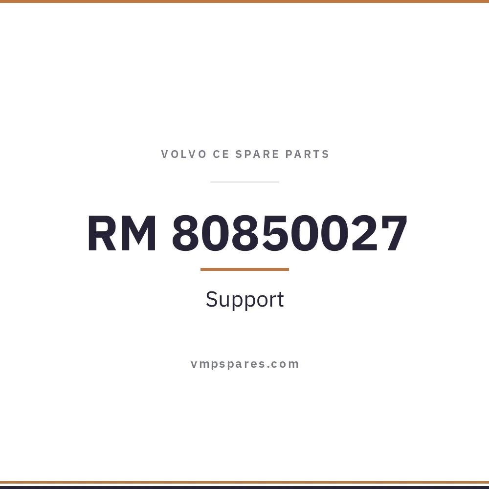 RM 80850027 – Support