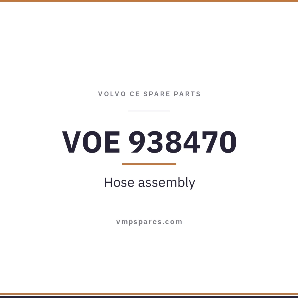 VOE 938470 – Hose assembly